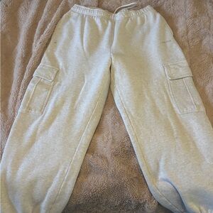 Women’s Aritzia Grey Cargo Sweats